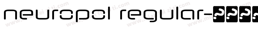 neuropol regular字体转换